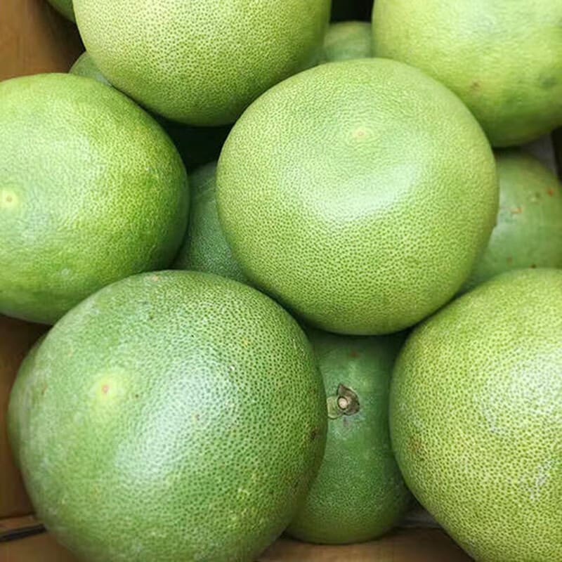 舒楠鲜生 泰国青柚 进口青皮白肉蜜柚大果 新鲜水果 青柚2个装（约4.5斤）
