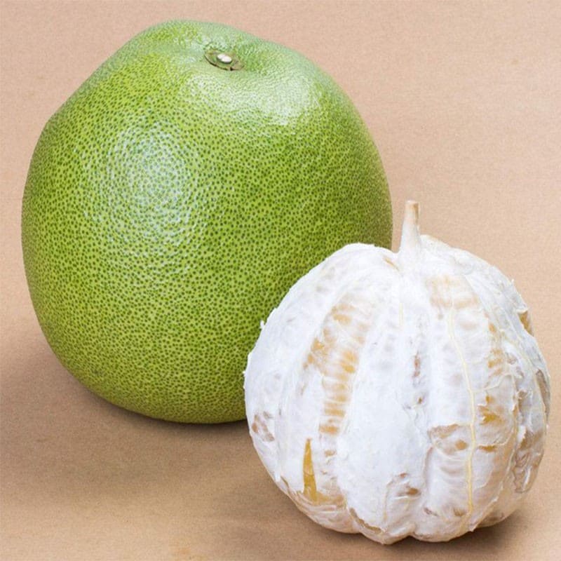 舒楠鲜生 泰国青柚 进口青皮白肉蜜柚大果 新鲜水果 青柚2个装（约4.5斤）